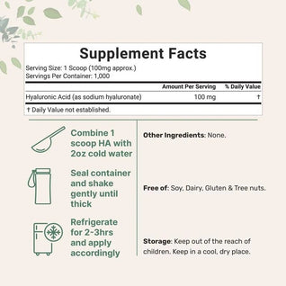 Purevia® Hyaluronic Acid Powder