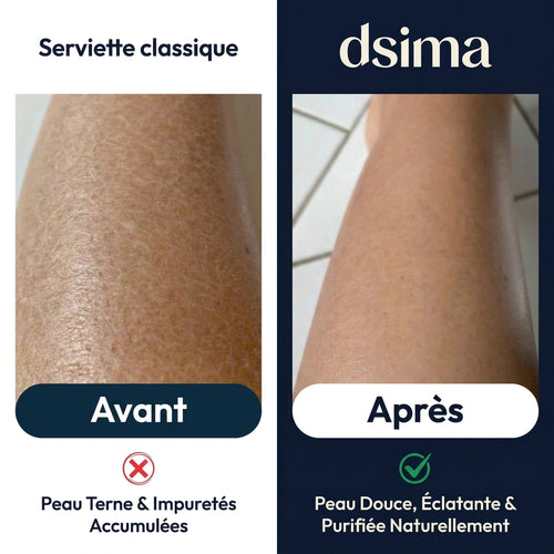 Serviette Exfoliante Japonaise | Peau Douce & Radieuse