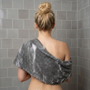 Serviette Exfoliante Japonaise | Peau Douce & Radieuse