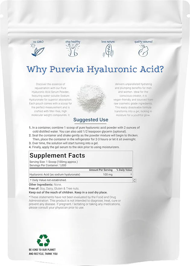 Purevia® Hyaluronic Acid Powder