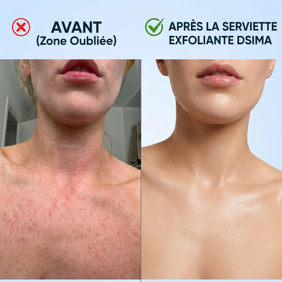 Serviette Exfoliante Japonaise | Peau Douce & Radieuse