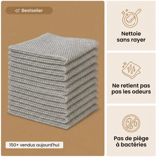 LuxScrub™ L'éponge qui ne raye pas (et ne pue jamais)