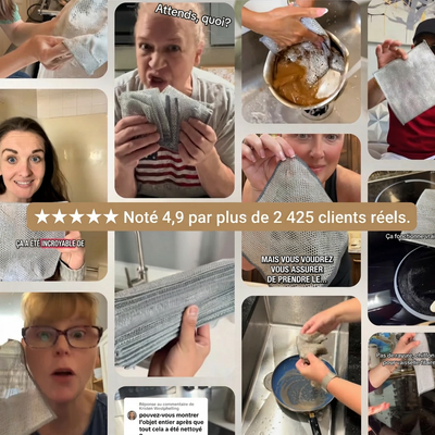 LuxScrub™ L'éponge qui ne raye pas (et ne pue jamais)