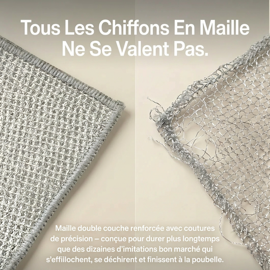 LuxScrub™ L'éponge qui ne raye pas (et ne pue jamais)