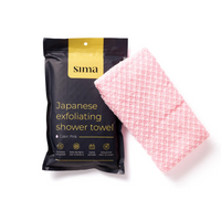 Serviette Exfoliante Japonaise | Peau Douce & Radieuse